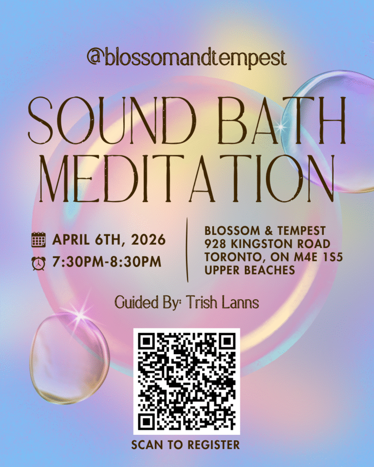 April 6th sound bath window poster 768x960