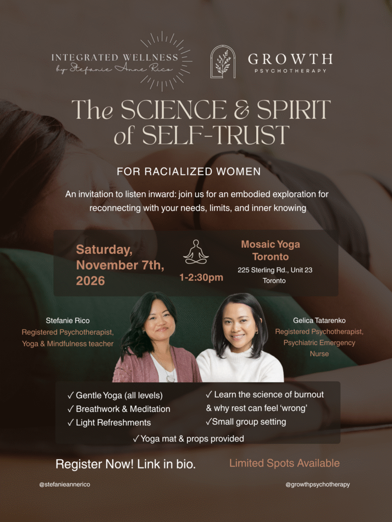 BIPOC event for women The Science Spirit of Self Trust 768x1024